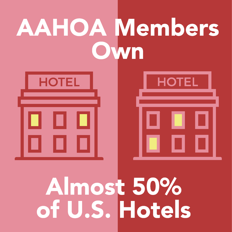 AAHOA members own almost 50% of US hotels