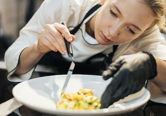 female chef